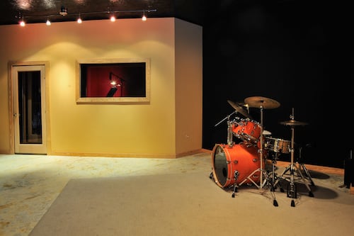 drum set recording in Nashville Dan Rudin