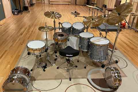 PEARL DRUMS Dan Rudin Recording Studio Nashville