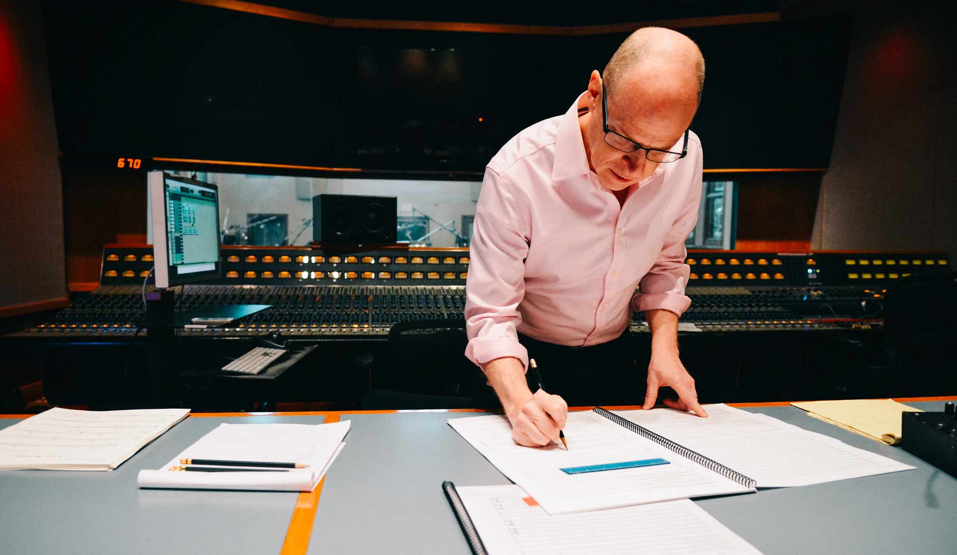 scoring mixer, producer Dan Rudin